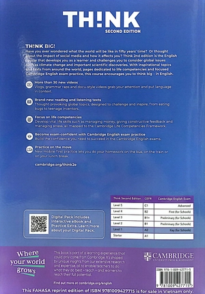 bộ think level 1 student's book with workbook digital pack british english - 2nd edition