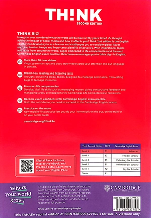 bộ think level 5 student's book with workbook digital pack british english - 2nd edition