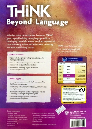 bộ think workbook with online practice level 2 (b1)