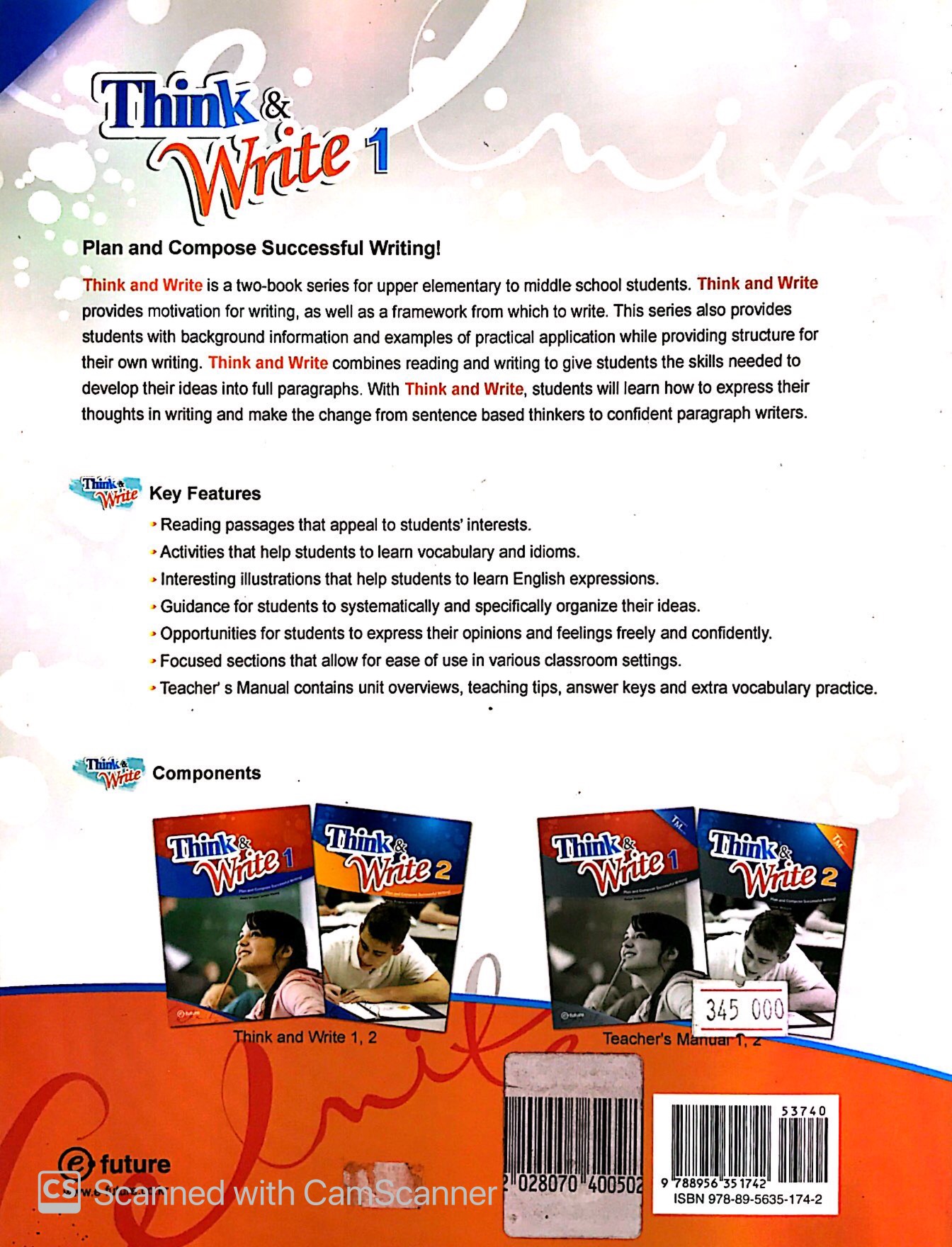 bộ think & write 1 teacher's manual