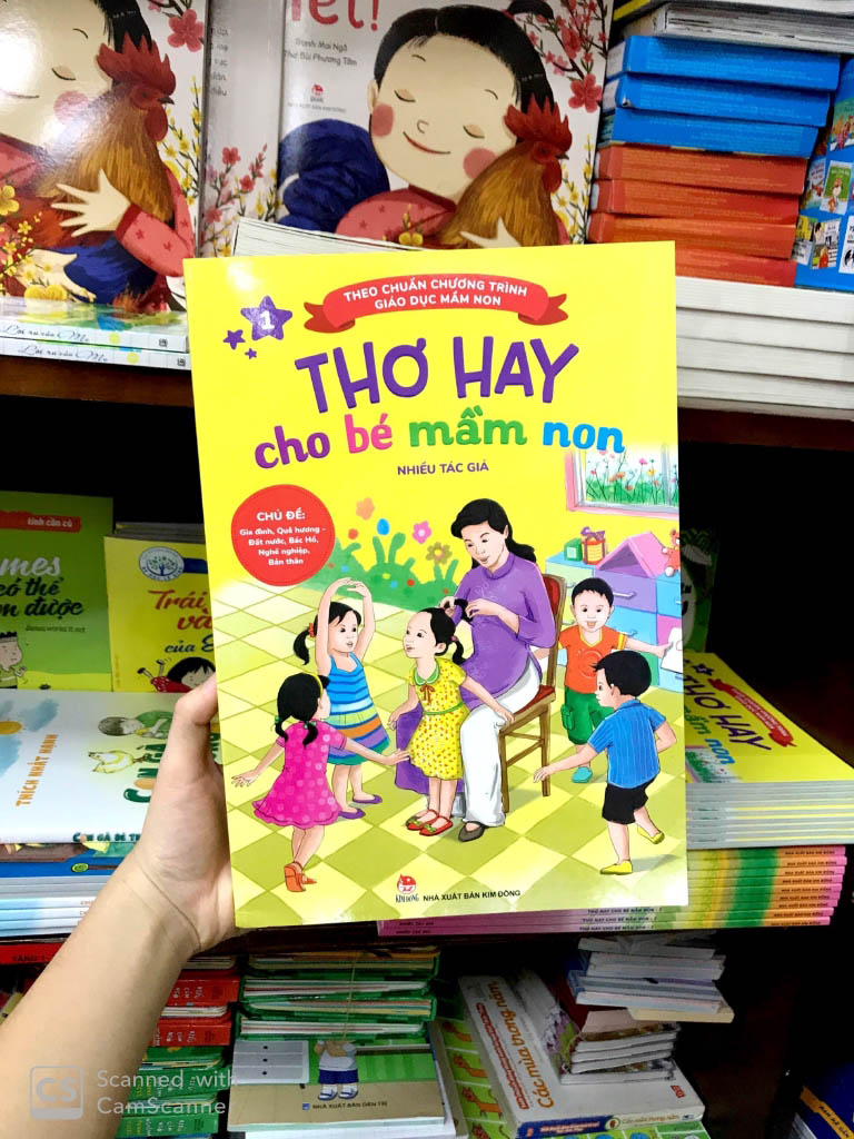 bộ thơ hay cho bé mầm non - tập 1 - chủ đề - gia đình, quê hương - đất nước, bác hồ, nghề nghiệp, bản thân (theo chuẩn chương trình giáo dục mầm non) (tái bản 2019)