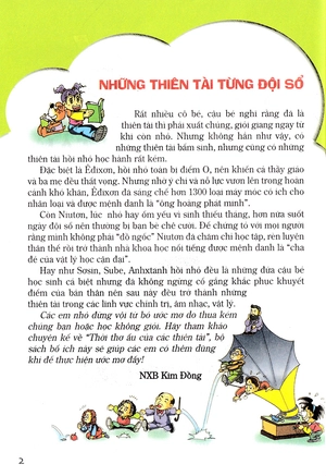 bộ thời thơ ấu của các thiên tài - tập 1 - những thiên tài từng đội sổ (tái bản 2019)