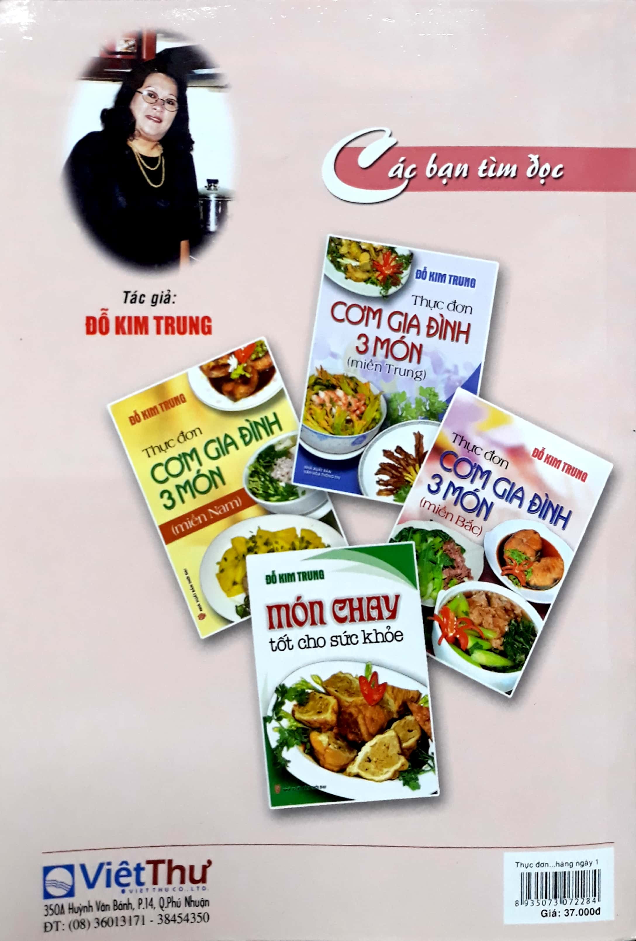 bộ thực đơn món ăn hàng ngày - tập 1