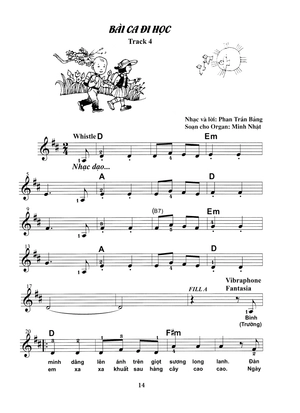 bộ thực hành biểu diễn organ cho thiếu nhi – tập 1