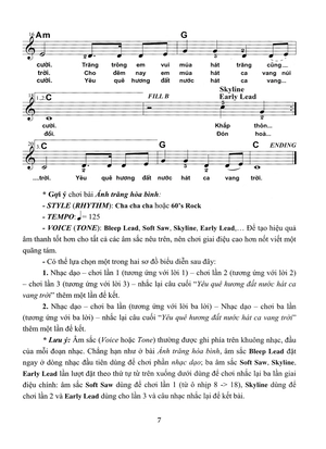 bộ thực hành biểu diễn organ cho thiếu nhi – tập 1