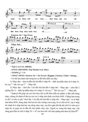 bộ thực hành biểu diễn organ cho thiếu nhi – tập 1