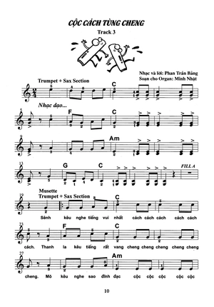 bộ thực hành biểu diễn organ cho thiếu nhi – tập 2