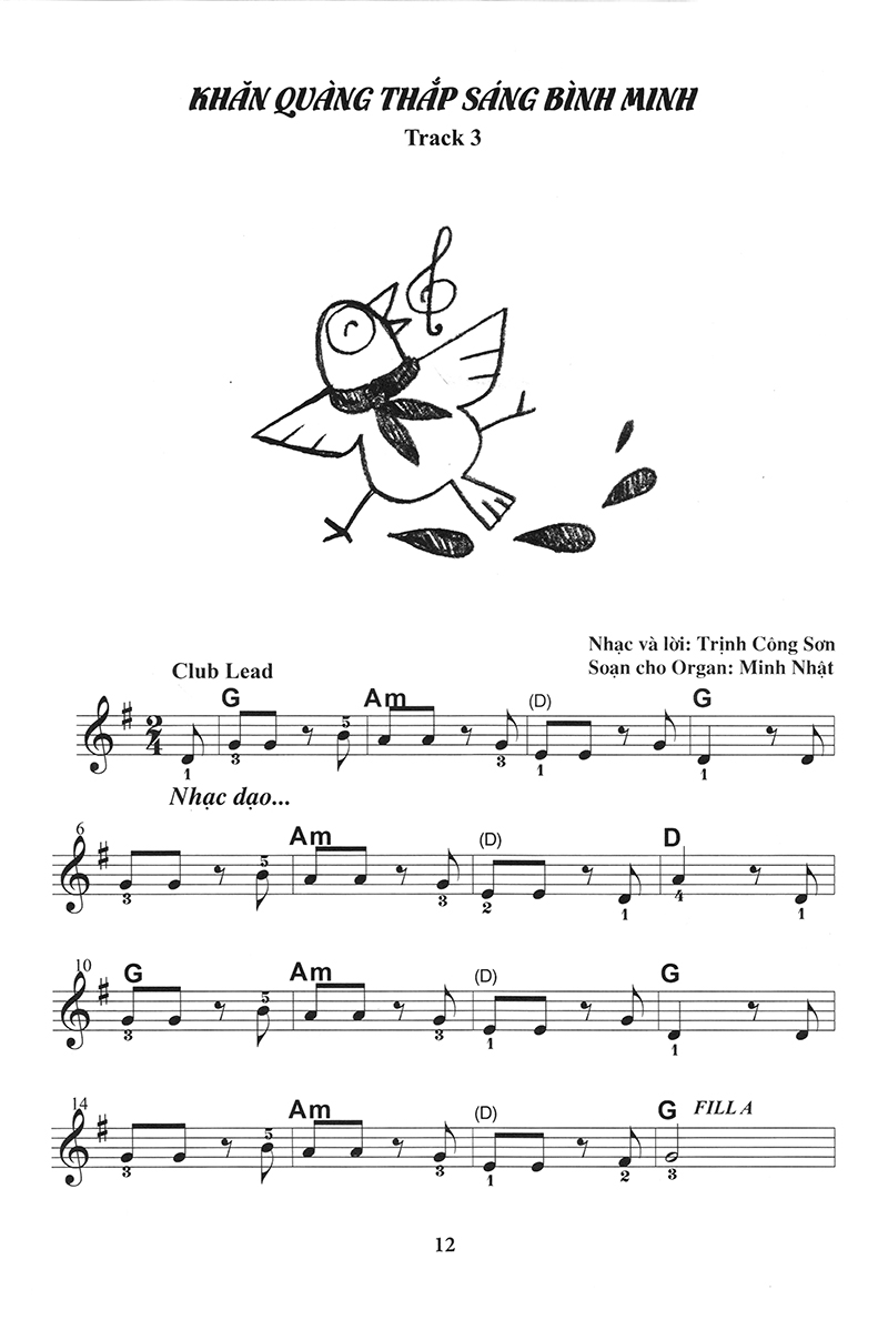 bộ thực hành biểu diễn organ cho thiếu nhi – tập 3