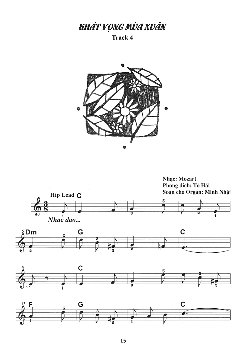 bộ thực hành biểu diễn organ cho thiếu nhi – tập 3