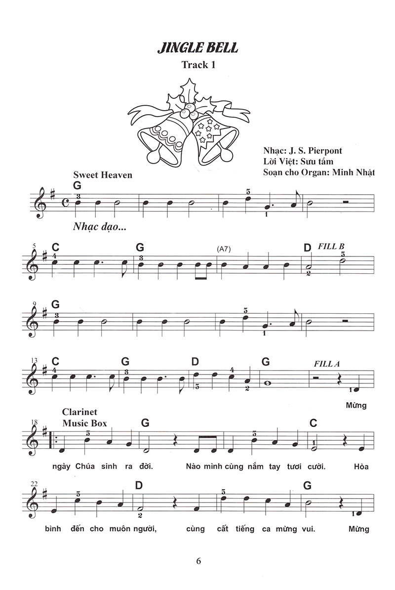 bộ thực hành biểu diễn organ cho thiếu nhi – tập 3