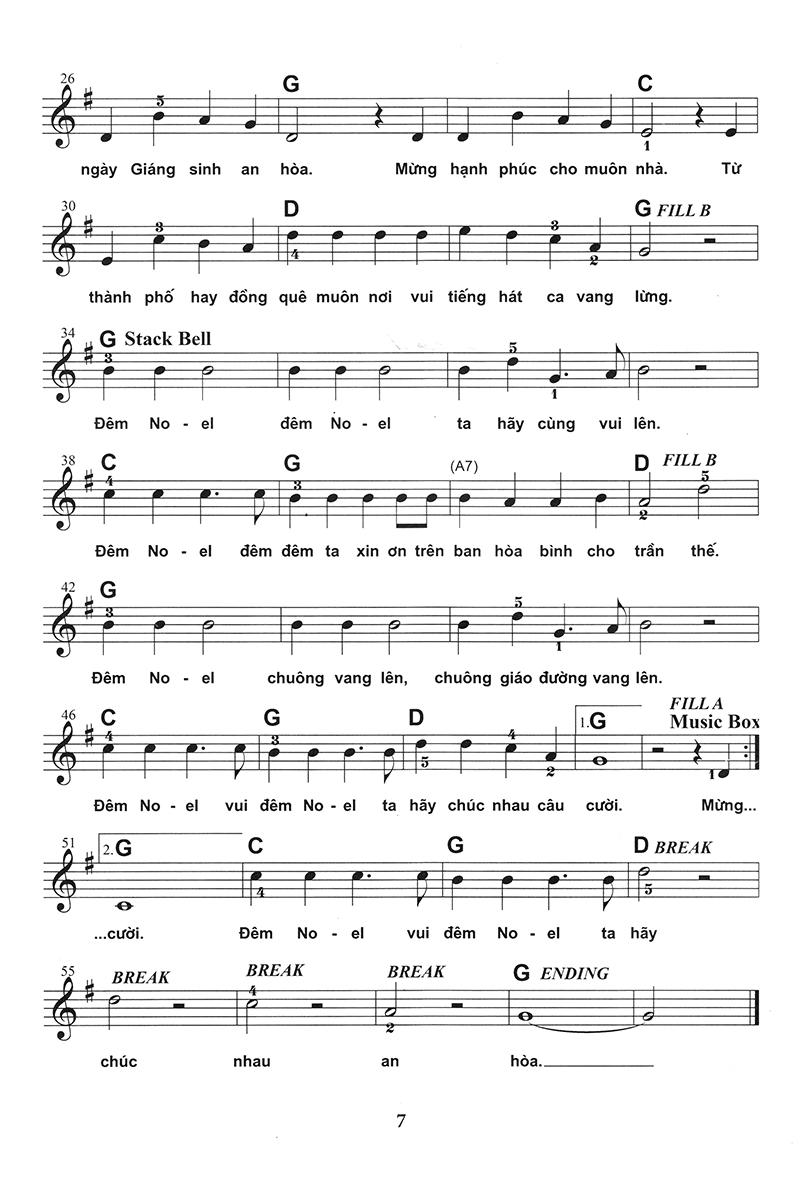 bộ thực hành biểu diễn organ cho thiếu nhi – tập 3