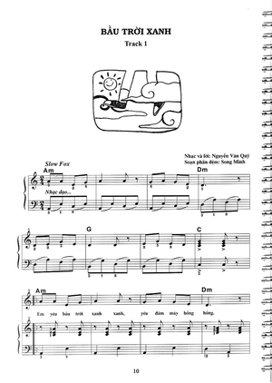 bộ thực hành đệm piano - chủ đề: ca khúc thiếu nhi - phần 1