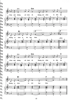 bộ thực hành đệm piano - chủ đề: ca khúc thiếu nhi - phần 1