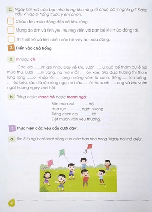 bộ thực hành tiếng việt 3 - tập 2