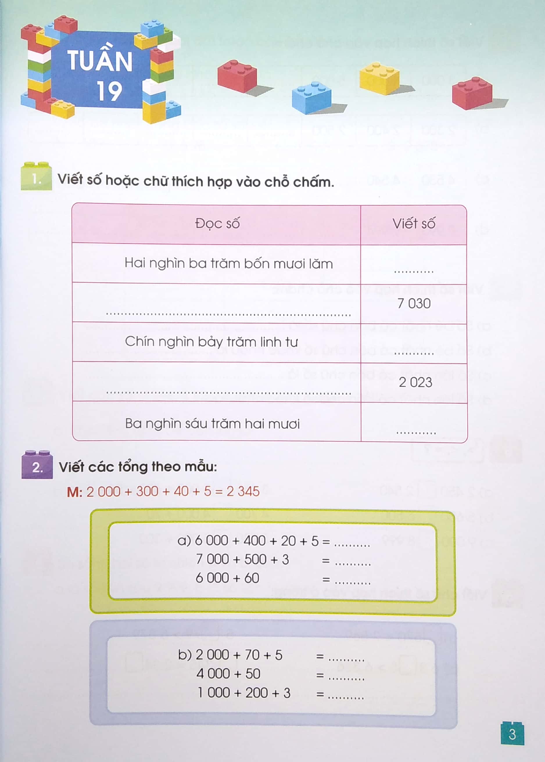 bộ thực hành toán 3 - tập 2