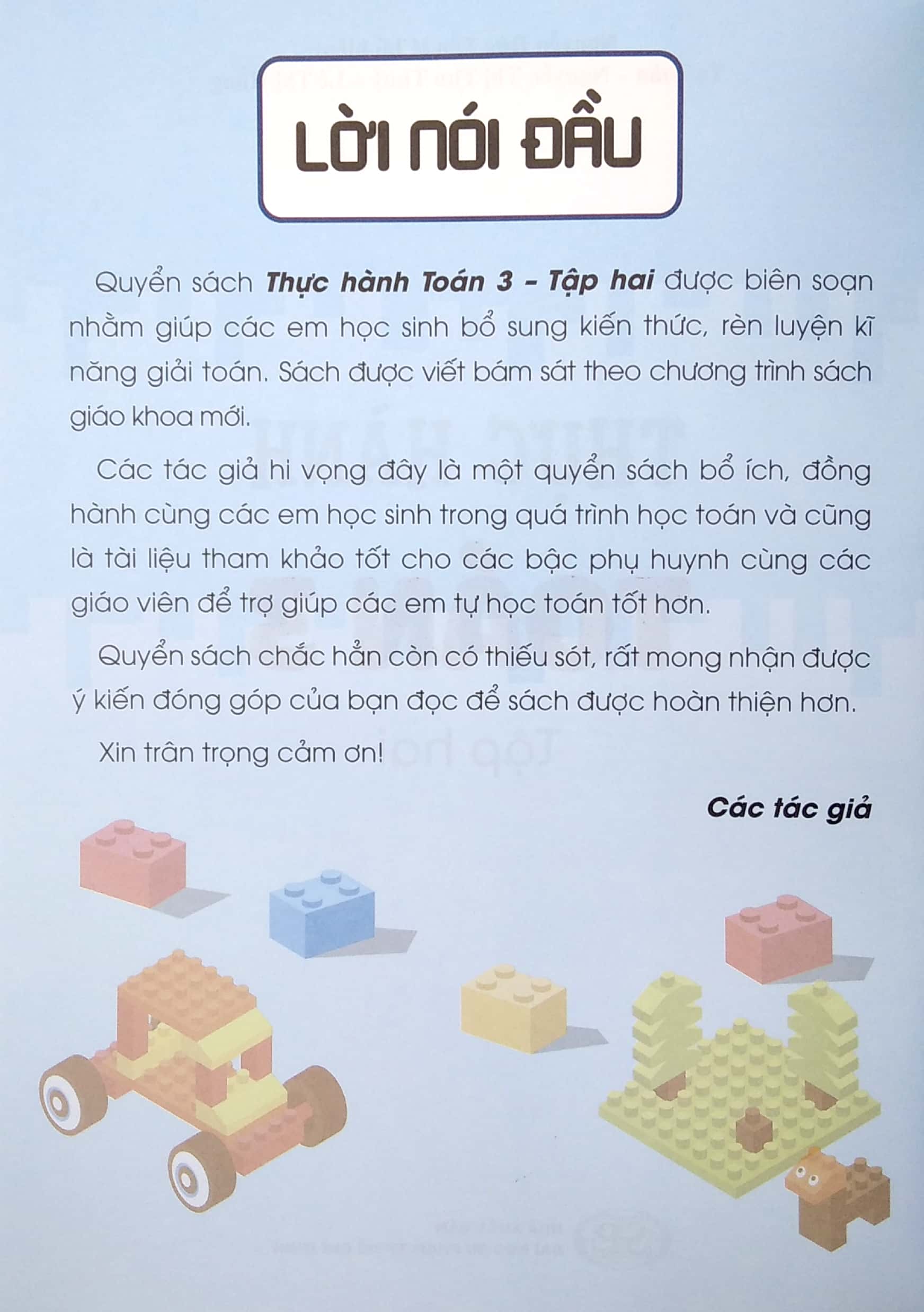 bộ thực hành toán 3 - tập 2