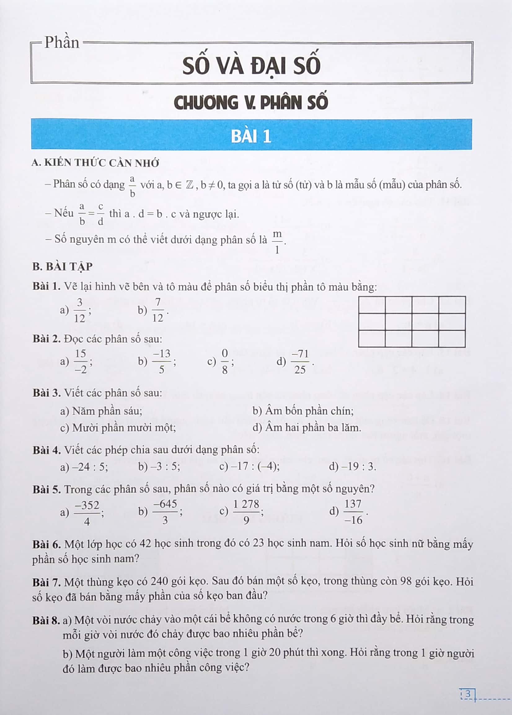 bộ thực hành toán 6 - tập 2