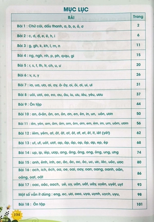 bộ thực hành và phát triển tiếng việt 1 - tập 1