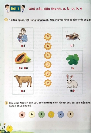 bộ thực hành và phát triển tiếng việt 1 - tập 1