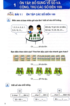 bộ thực hành và phát triển toán 2 - tập 1