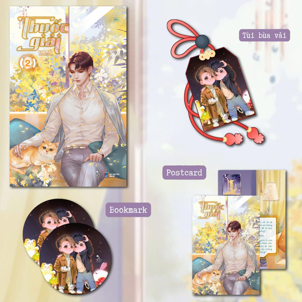 Bo
						
										
										Thuoc Giai - Tap 2 - Ban Dac Biet - Tang Kem Bookmark + Postcard + Tui Bua Vai