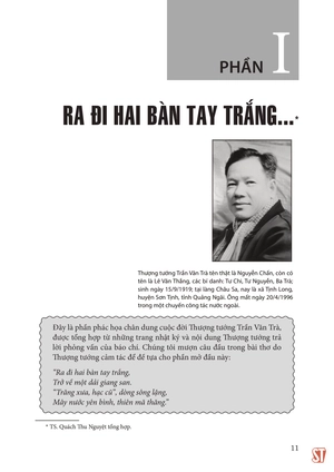 bộ thượng tướng trần văn trà và những chặng đường lịch sử b2 thành đồng - tập 1
