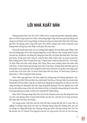 bộ thượng tướng trần văn trà và những chặng đường lịch sử b2 thành đồng - tập 1
