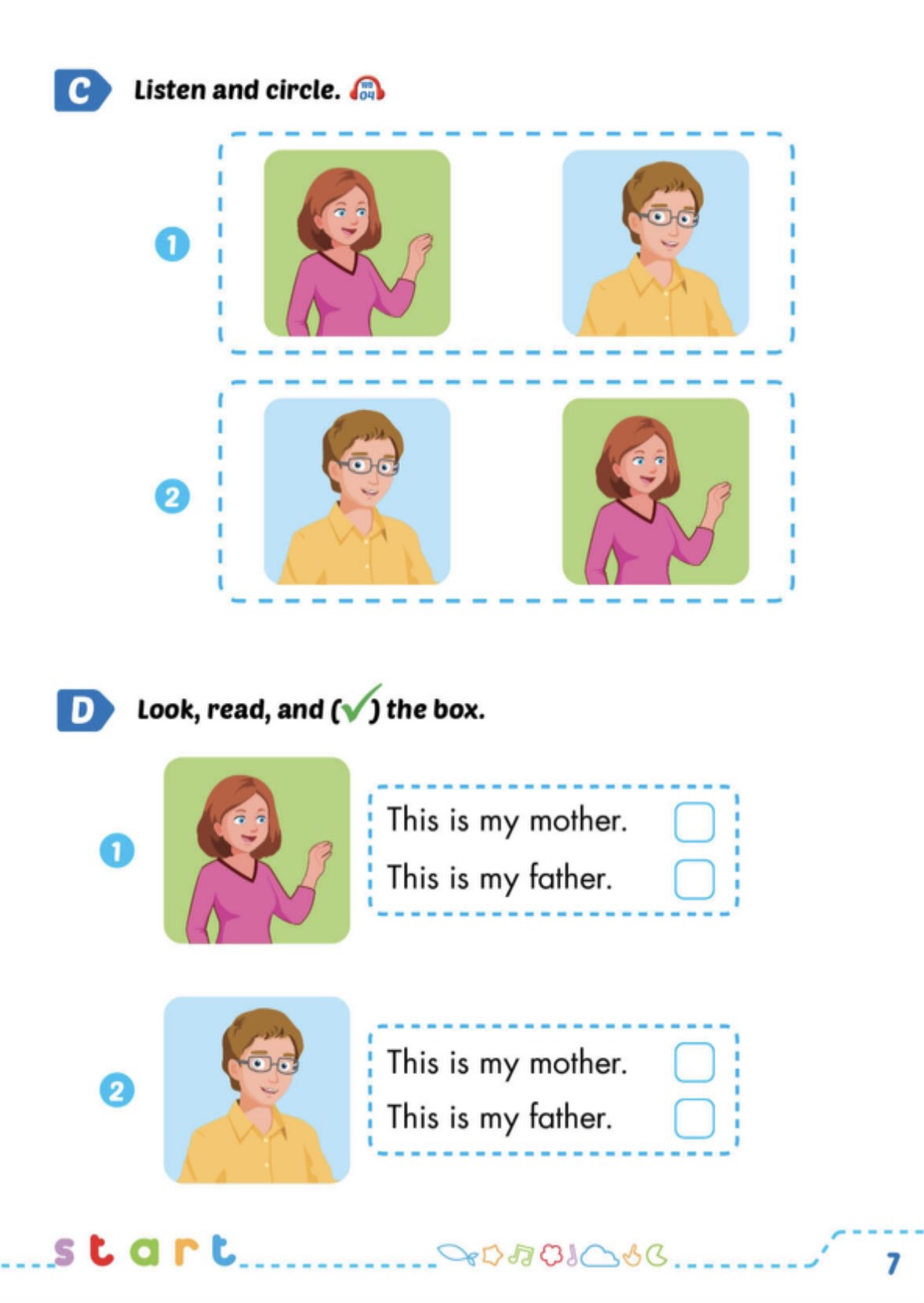 bộ tiếng anh 1 - i-learn smart start 1 - workbook