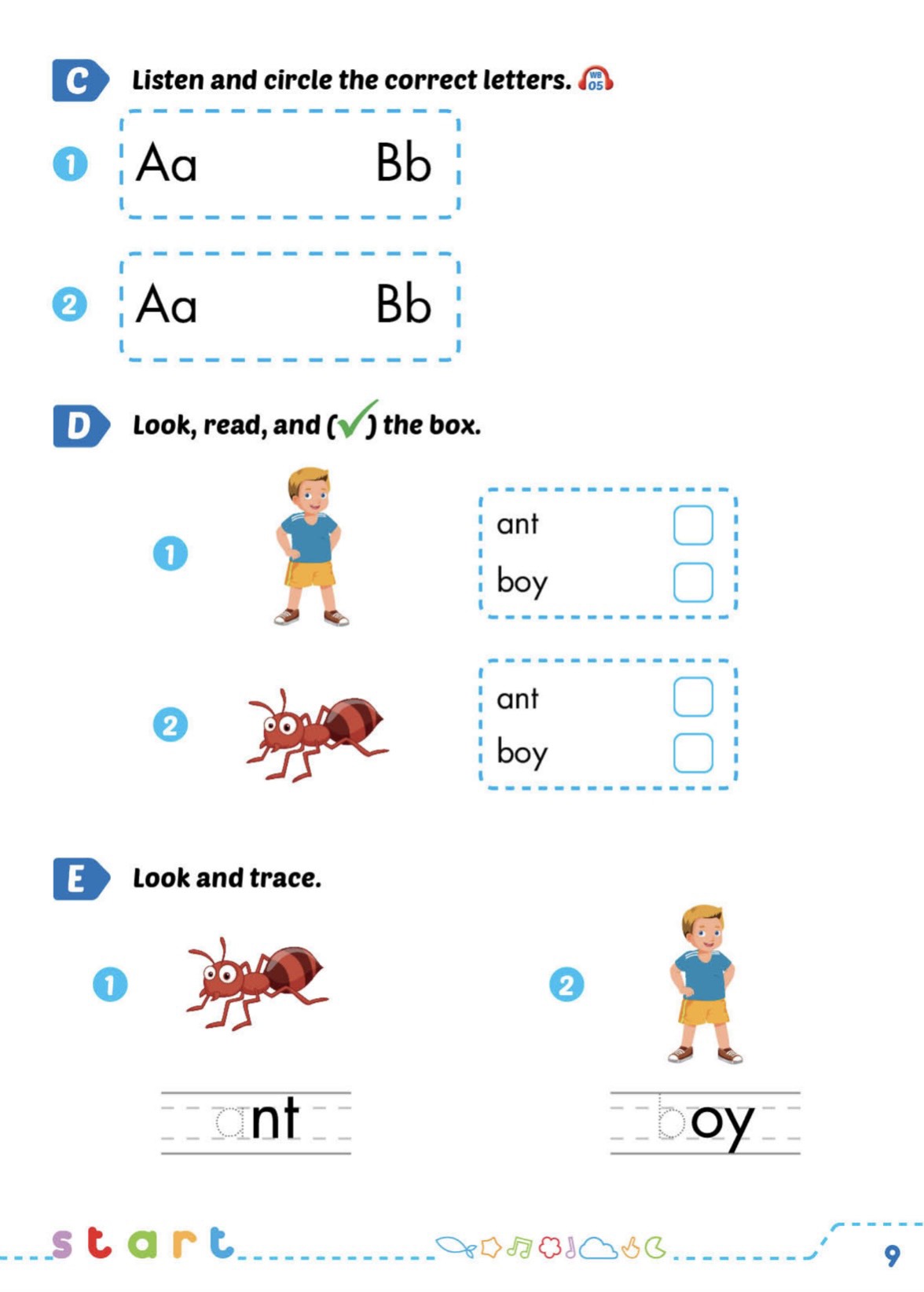 bộ tiếng anh 1 - i-learn smart start 1 - workbook