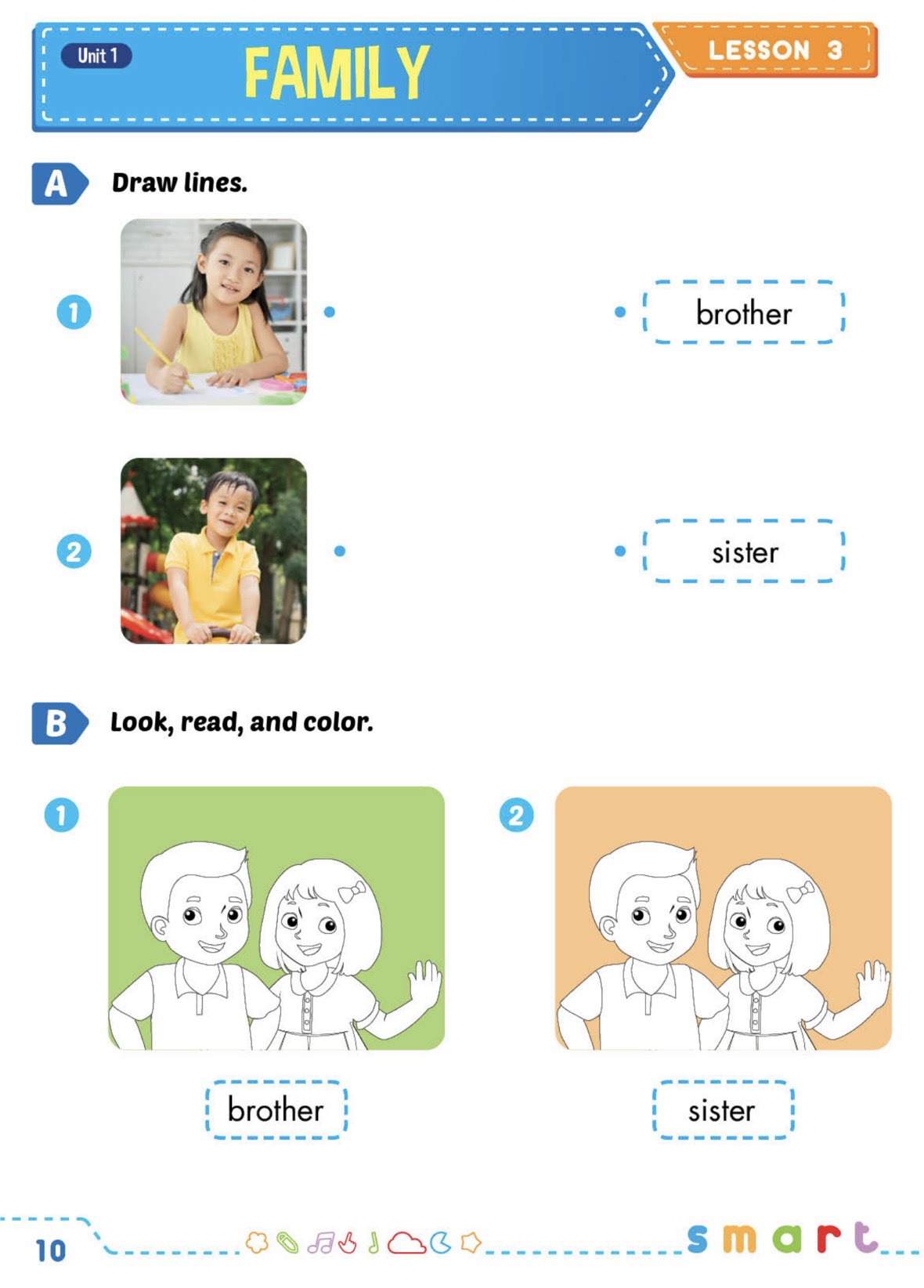 bộ tiếng anh 1 - i-learn smart start 1 - workbook