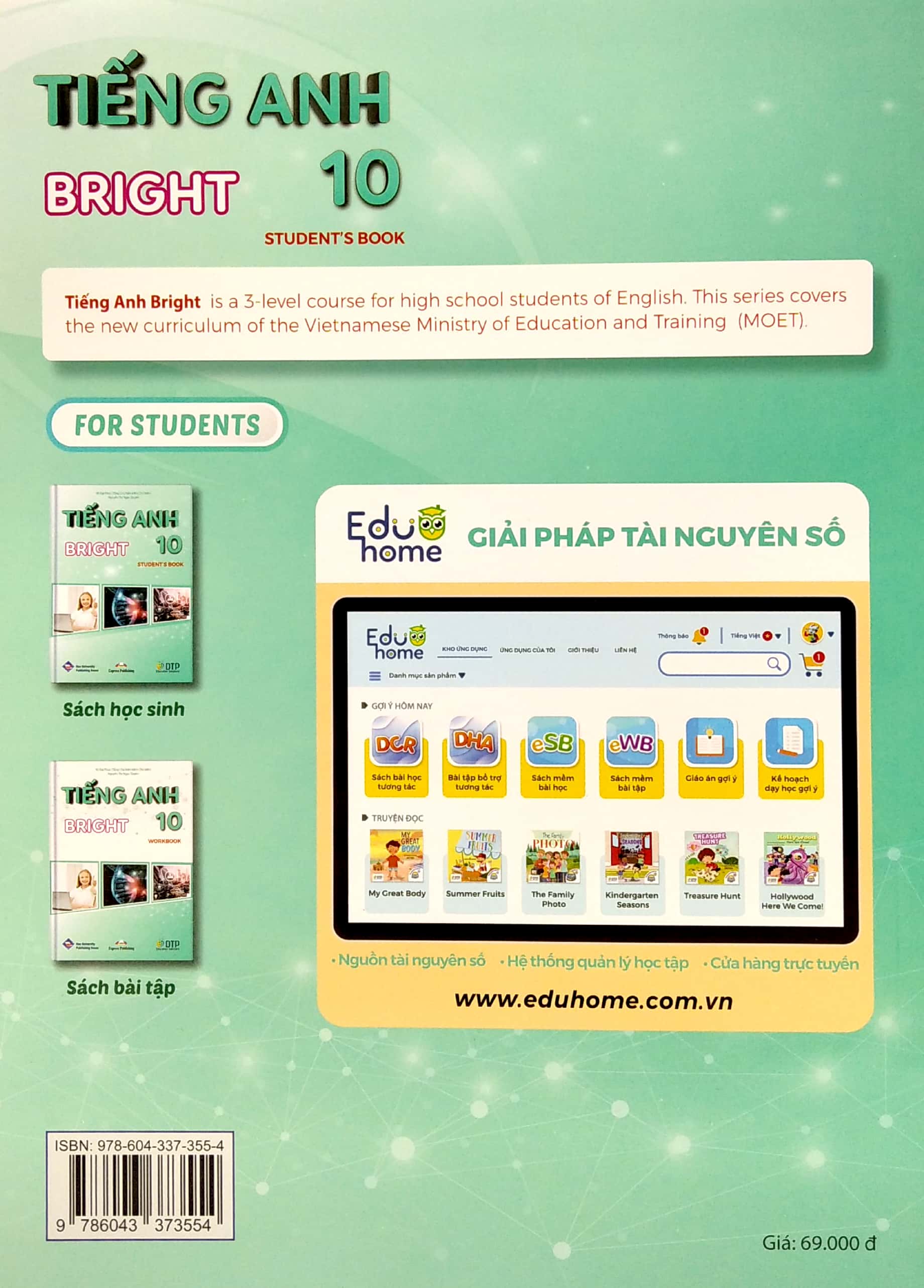 bộ tiếng anh 10 bright - student's book