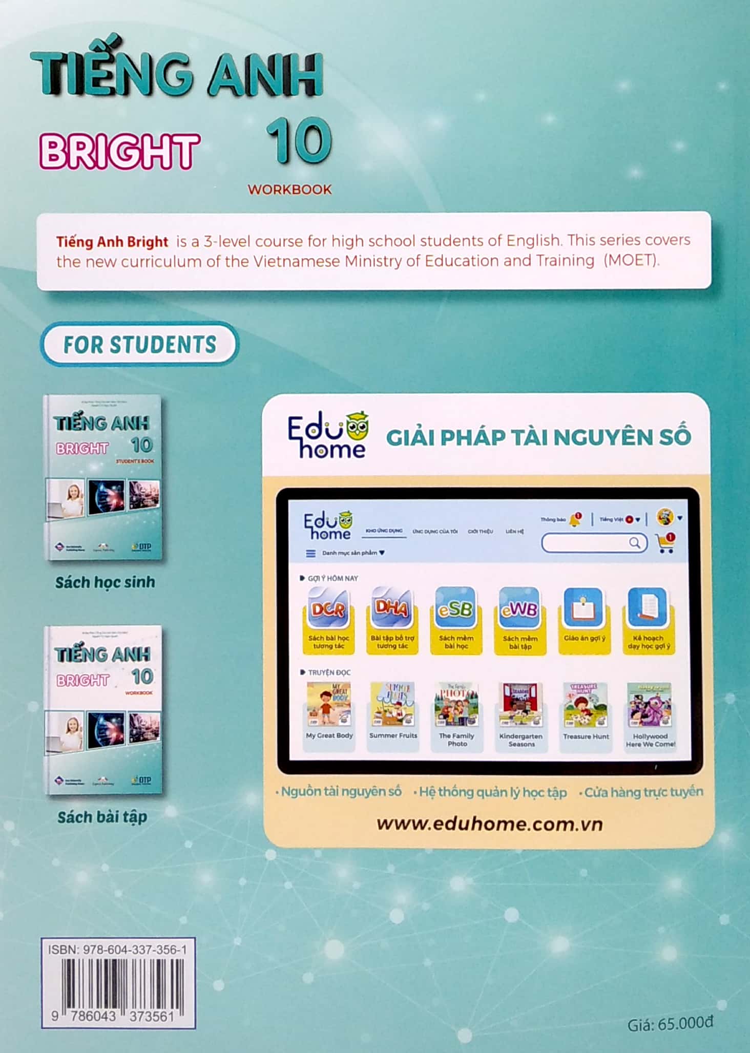bộ tiếng anh 10 bright - workbook