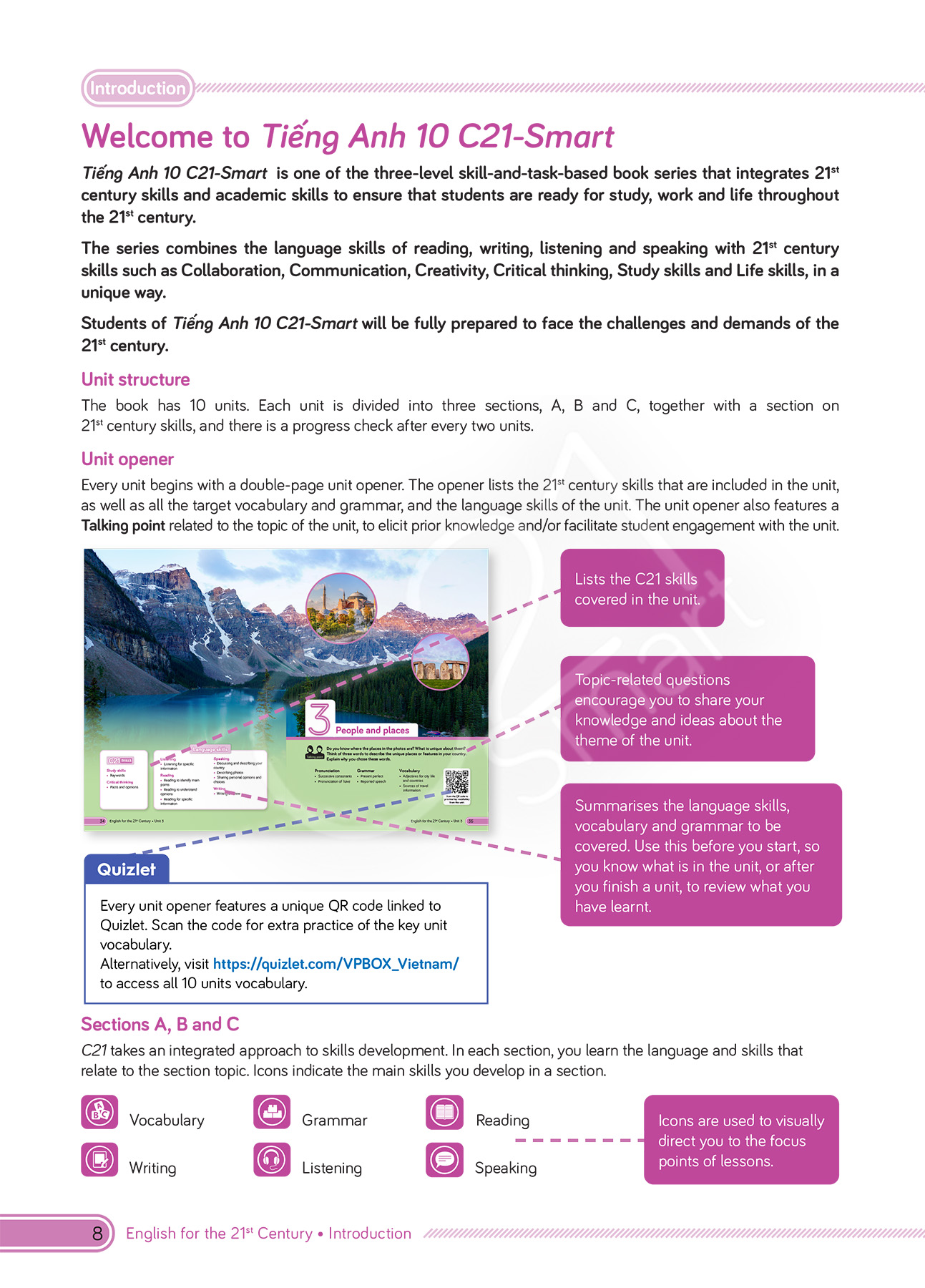 bộ tiếng anh 10 - c21 - smart - student's book (2022)