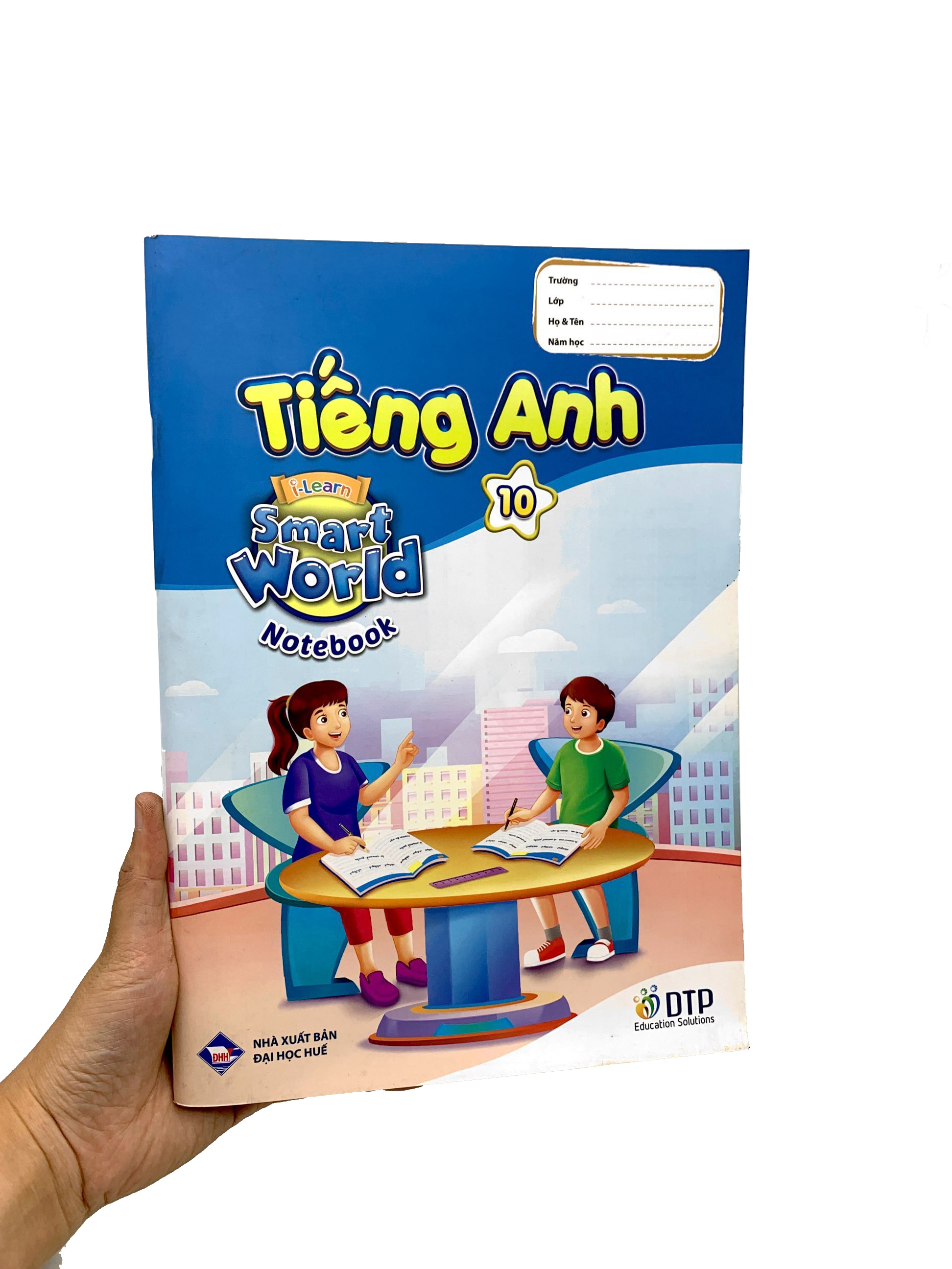 bộ tiếng anh 10 - i-learn smart world - notebook