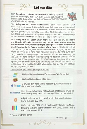 bộ tiếng anh 11 i-learn smart world - student's book (2023)