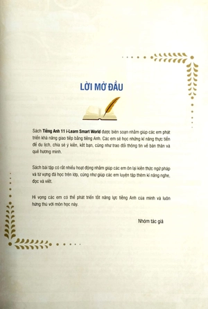 bộ tiếng anh 11 i-learn smart world - workbook