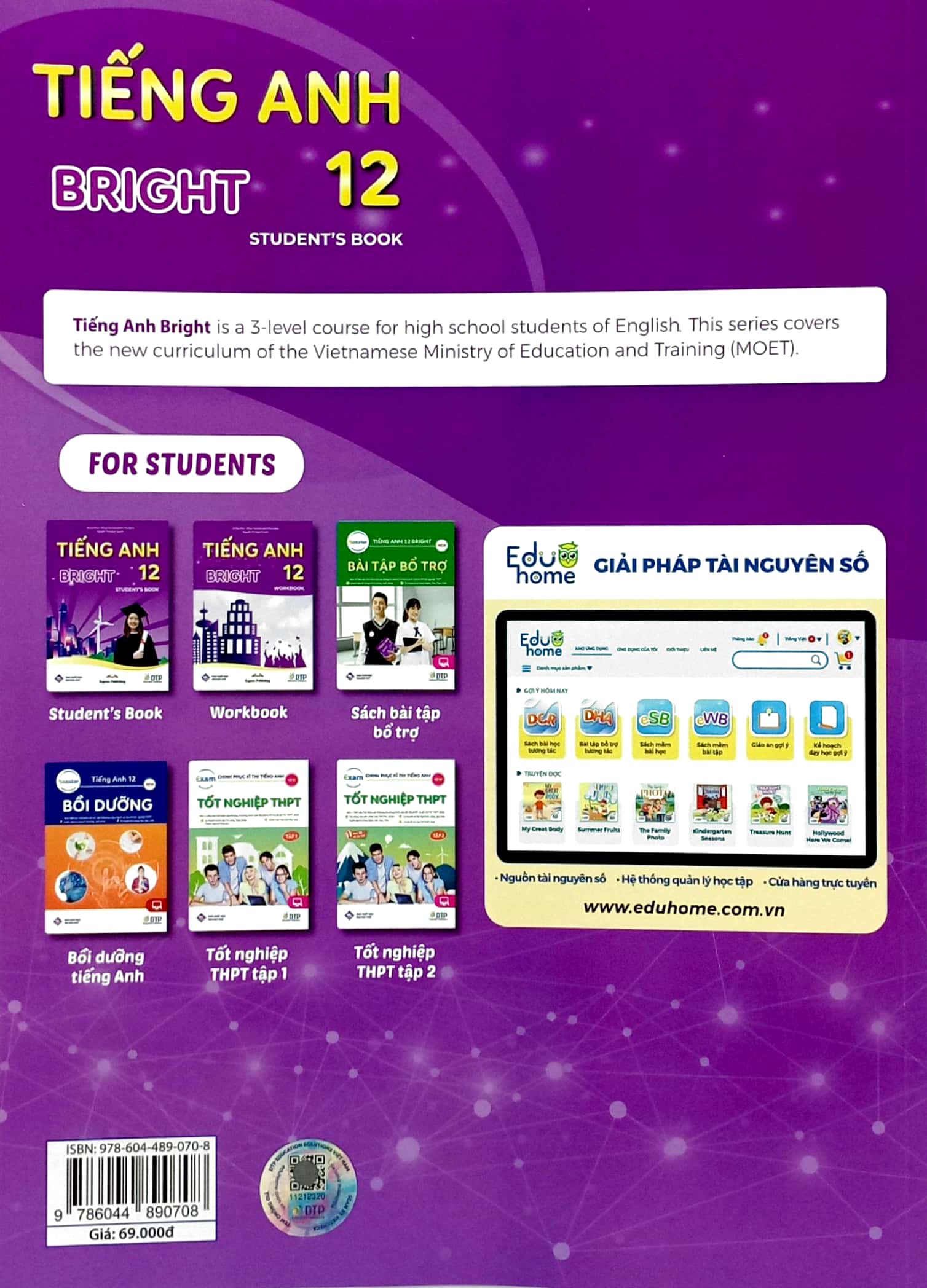 Bo
						
										
										Tieng Anh 12 - Bright - Student's Book (2024)