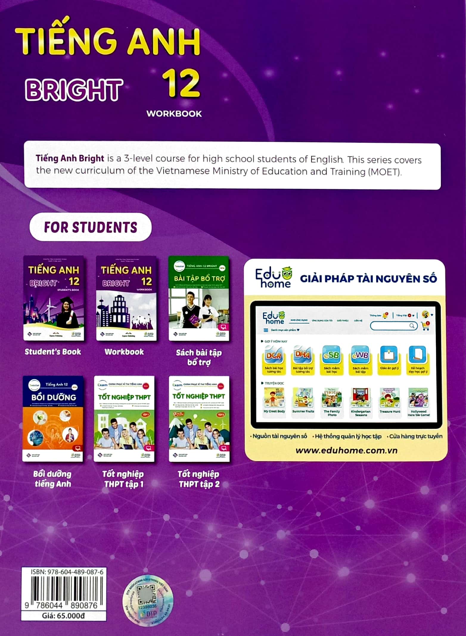 Bo
						
										
										Tieng Anh 12 - Bright - Workbook (2024)