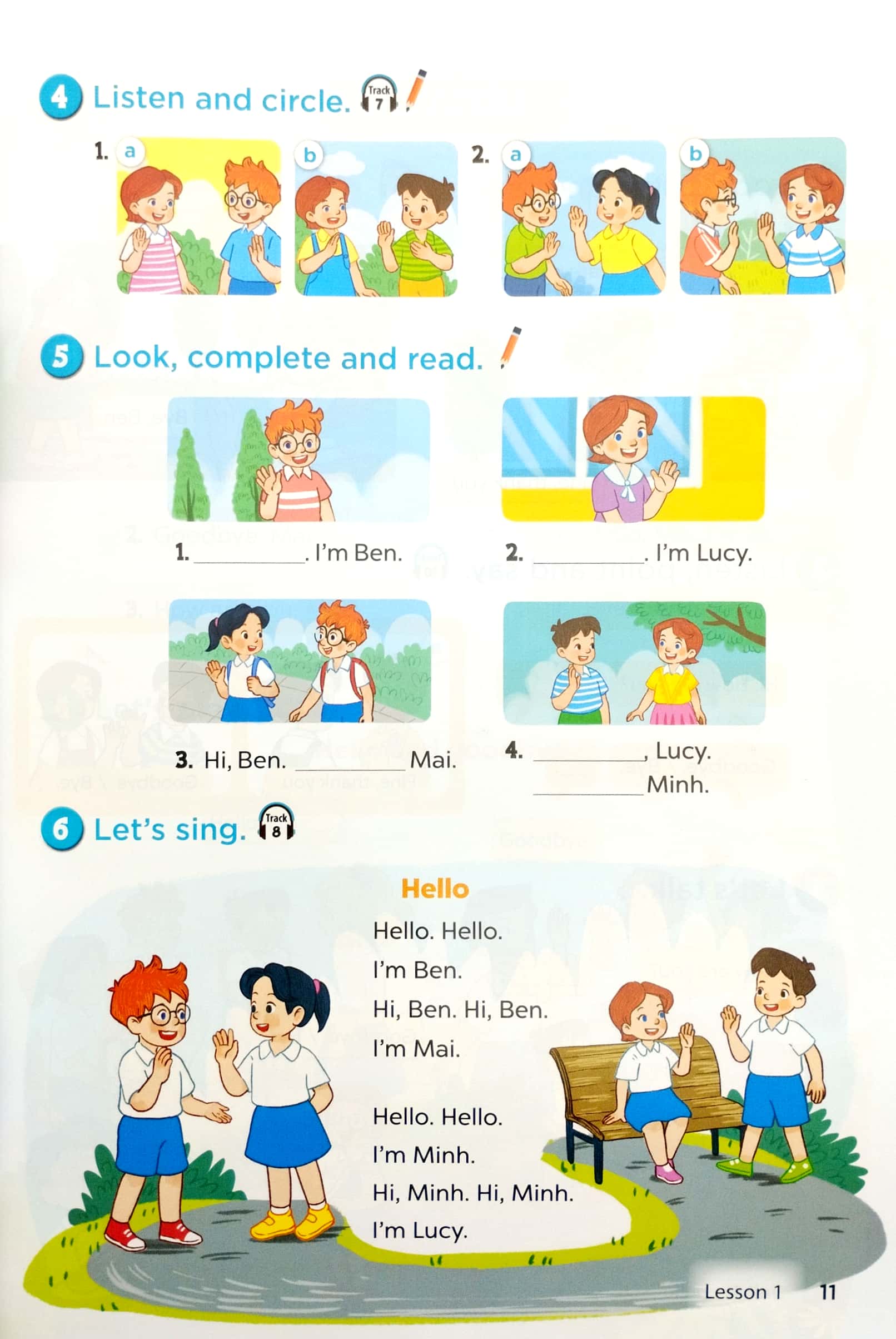 bộ tiếng anh 3 - global success - tập 1 - sách bài học (2023)