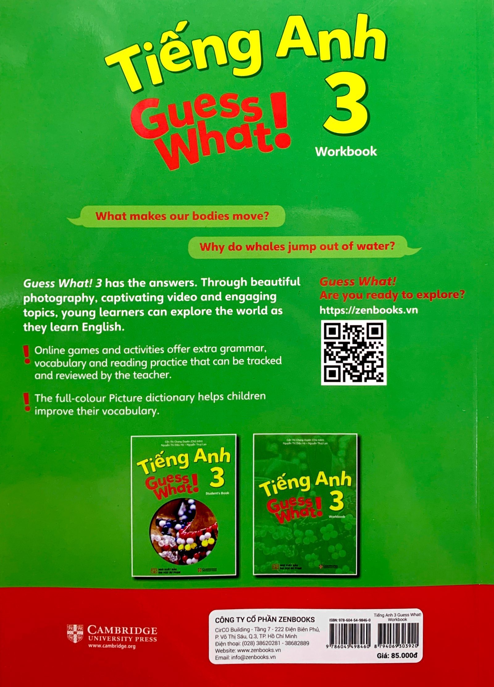 bộ tiếng anh 3 guess what! - workbook