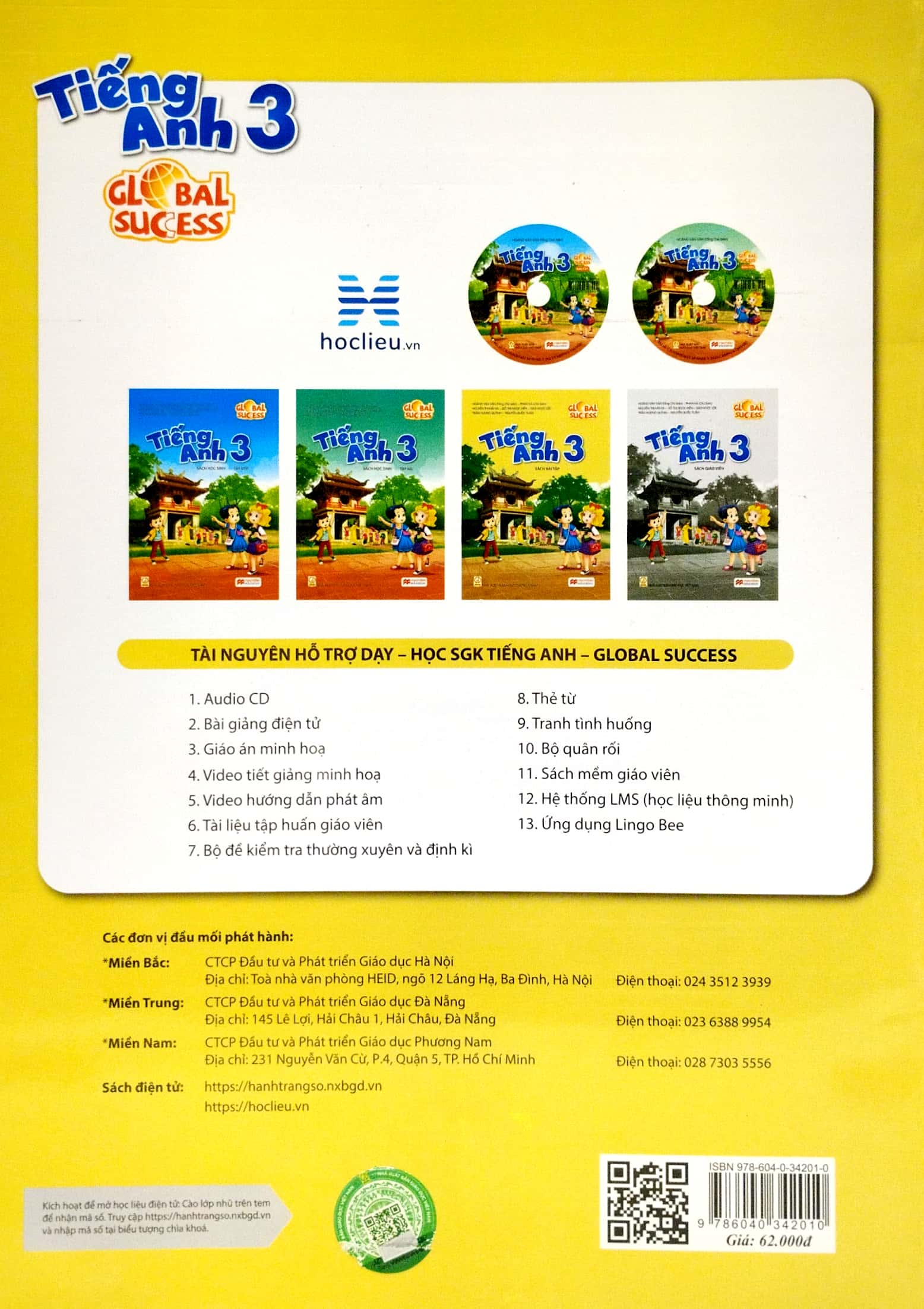 bộ tiếng anh 3 - sách bài tập (global success) (tái bản 2023)