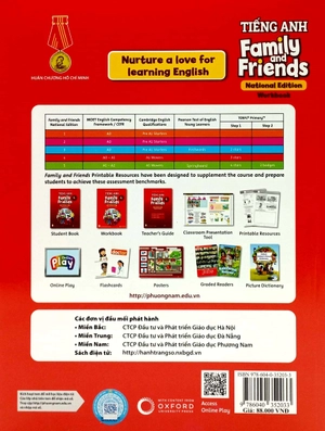 bộ tiếng anh 4 family and friends (national edition) - workbook (2023)