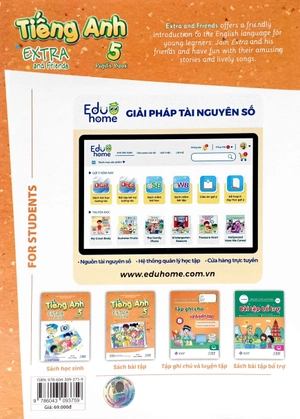 bộ tiếng anh 5 extra and friends - pupil's book (chuẩn)