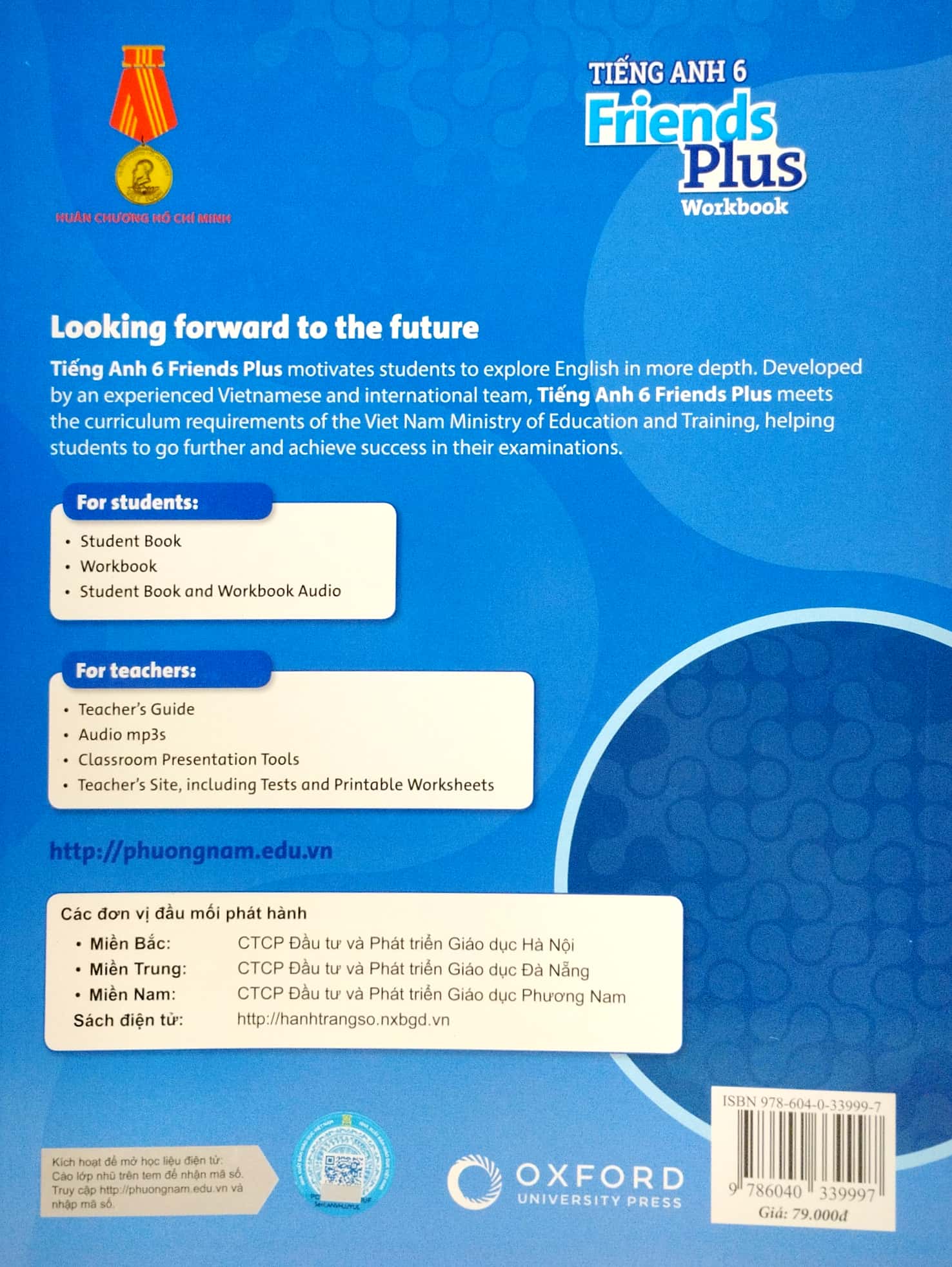 bộ tiếng anh 6 - friends plus - workbook (2023)