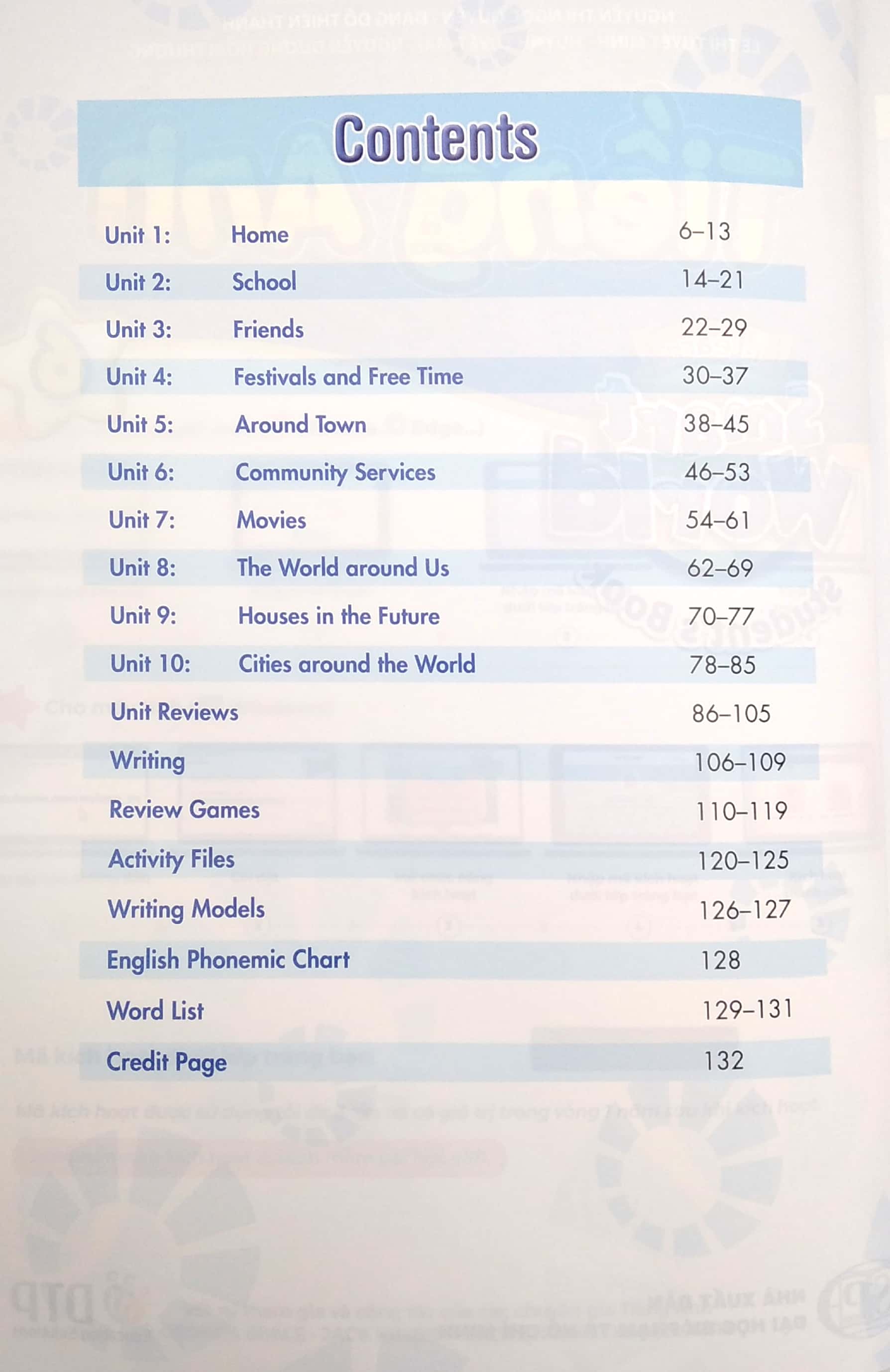 bộ tiếng anh 6 i-learn smart world - student's book (sách học sinh)