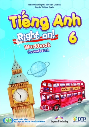 bộ tiếng anh 6 - right on - workbook (sách bài tập)