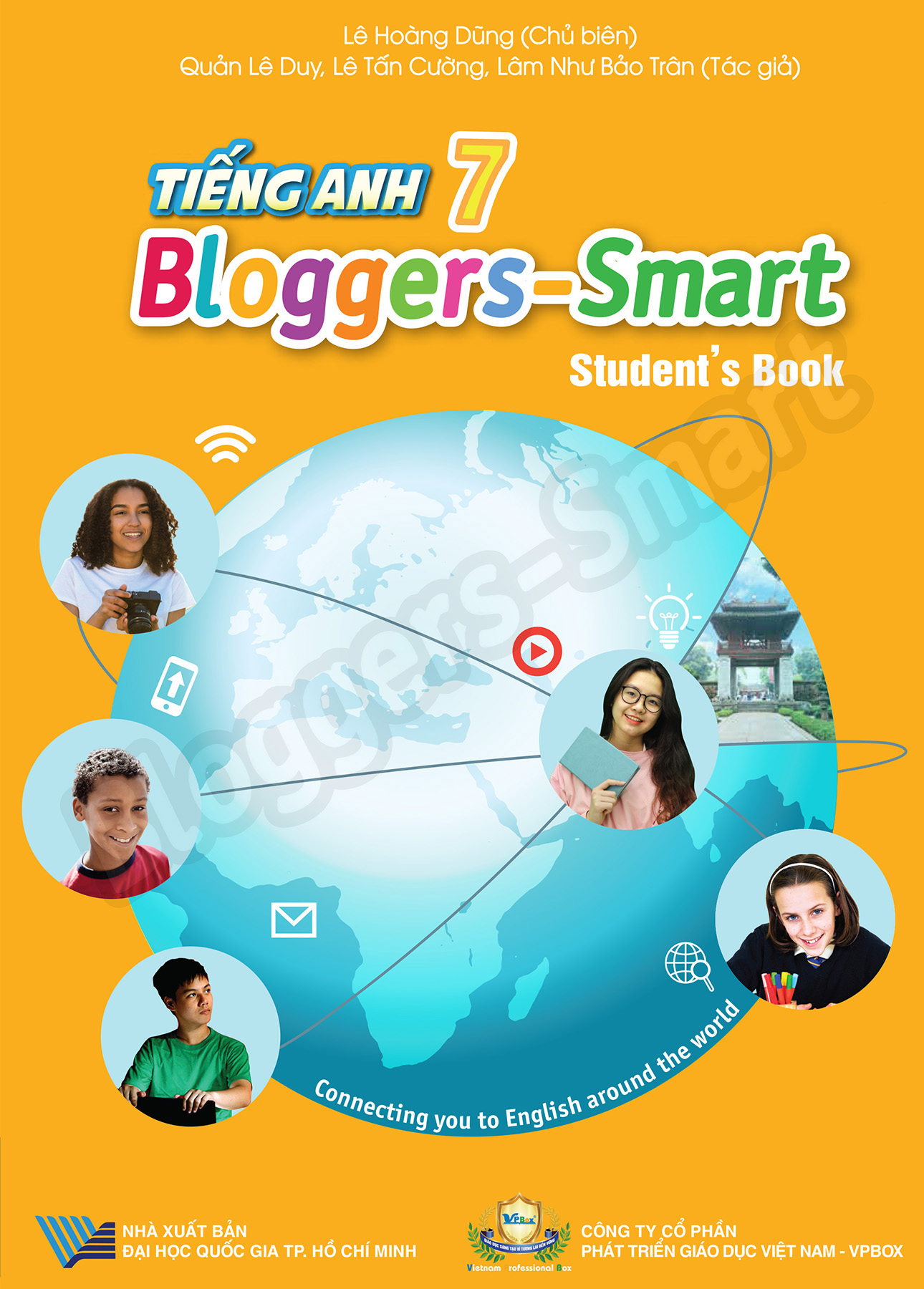 bộ tiếng anh 7 - bloggers - smart - student's book (2022)