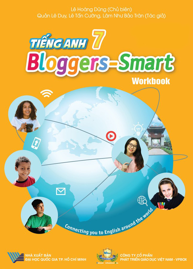 bộ tiếng anh 7 - bloggers - smart - workbook (2022)