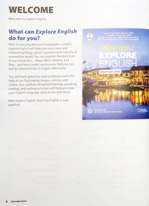 bộ tiếng anh 7 - explore english - sách học sinh (bộ sách cánh diều) (2022)