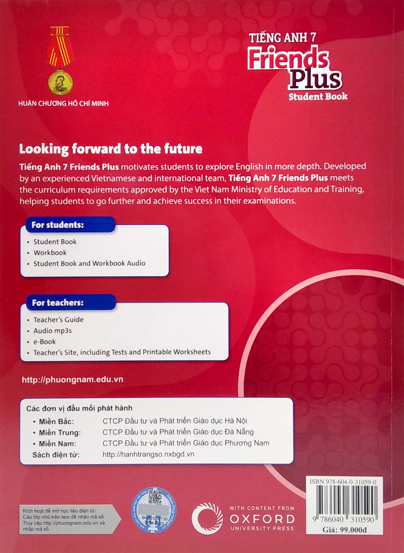 bộ tiếng anh 7 friends plus - student book (2023)